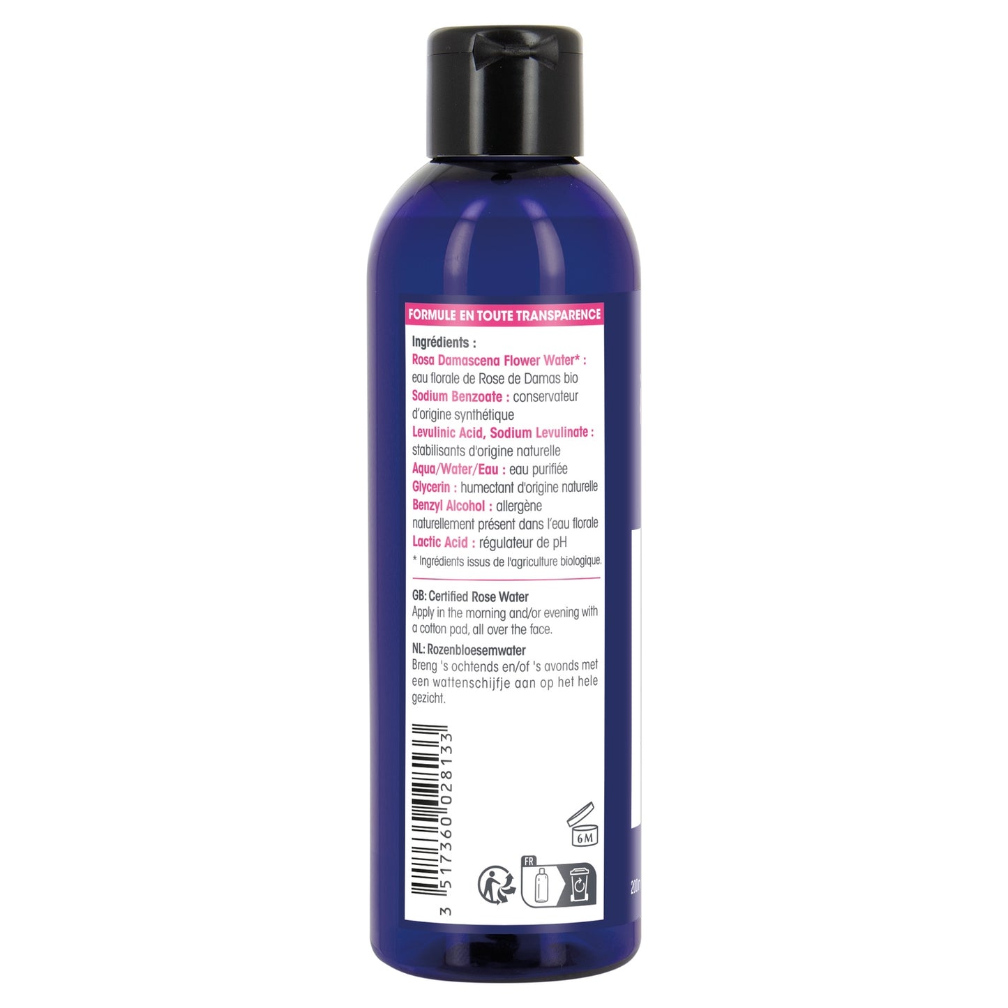 Eau florale Eau Florale Rose de Damas SO BIO ETIC 