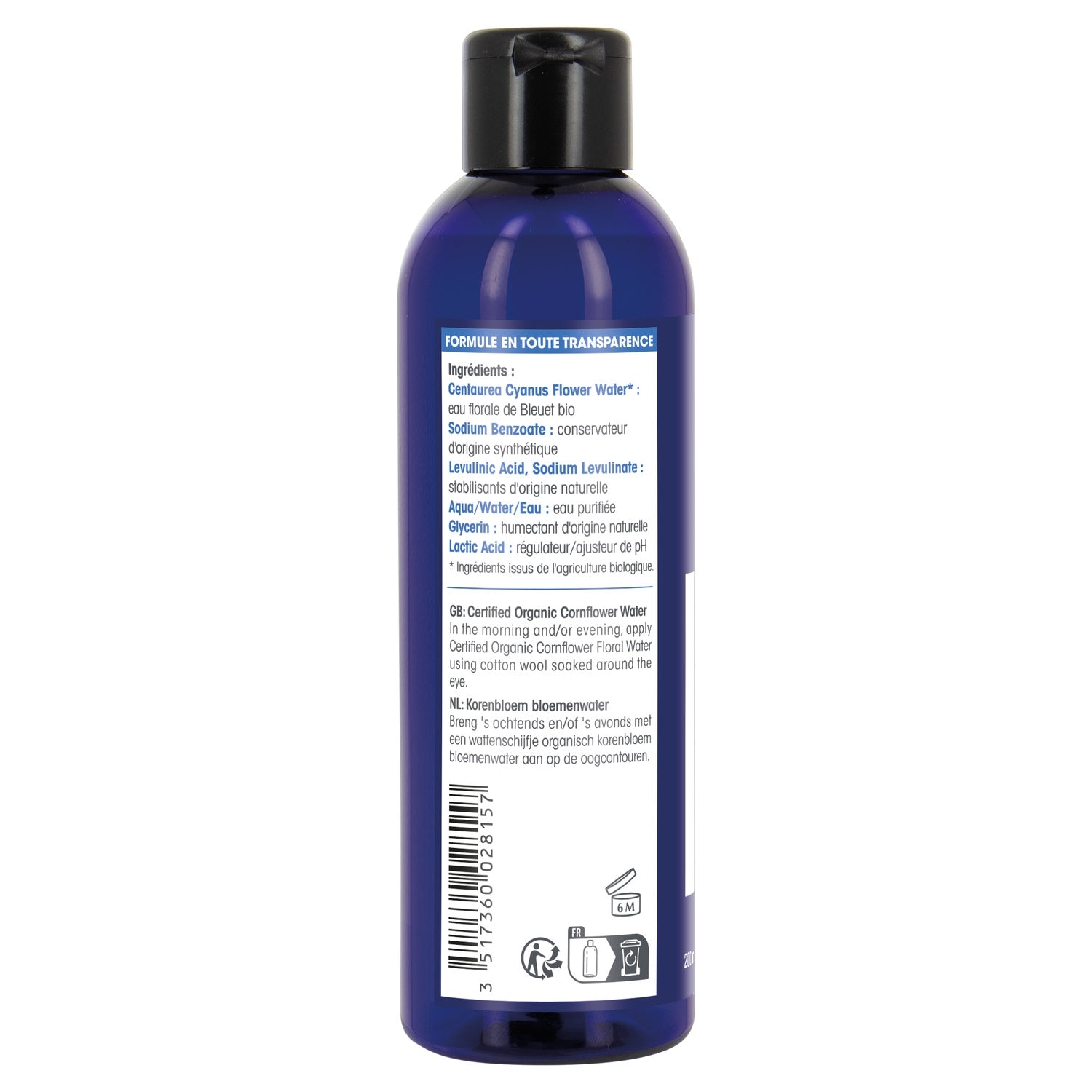Eau florale Eau Florale Bleuet de France SO BIO ETIC 