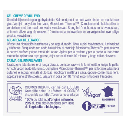 Gel Repulpant Bio EAU THERMALE JONZAC 
