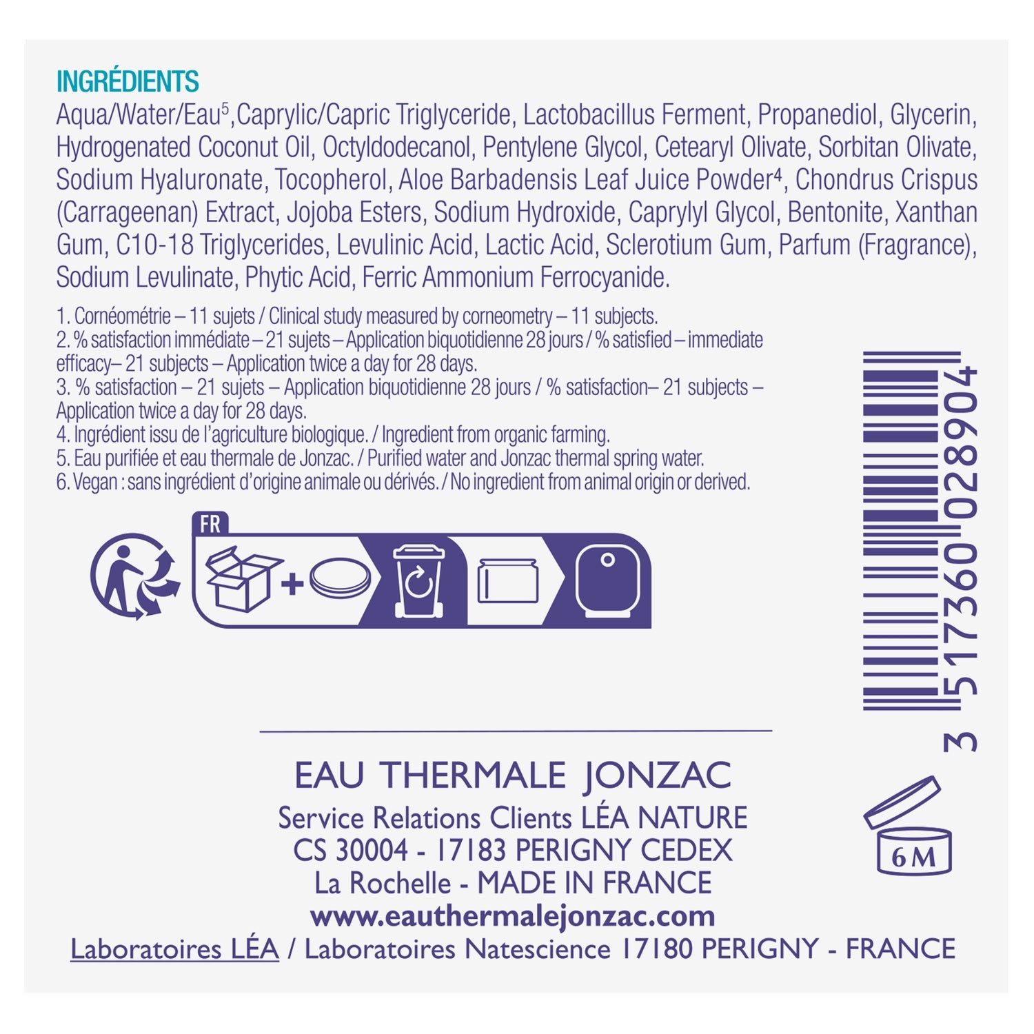 Gel Repulpant Bio EAU THERMALE JONZAC 