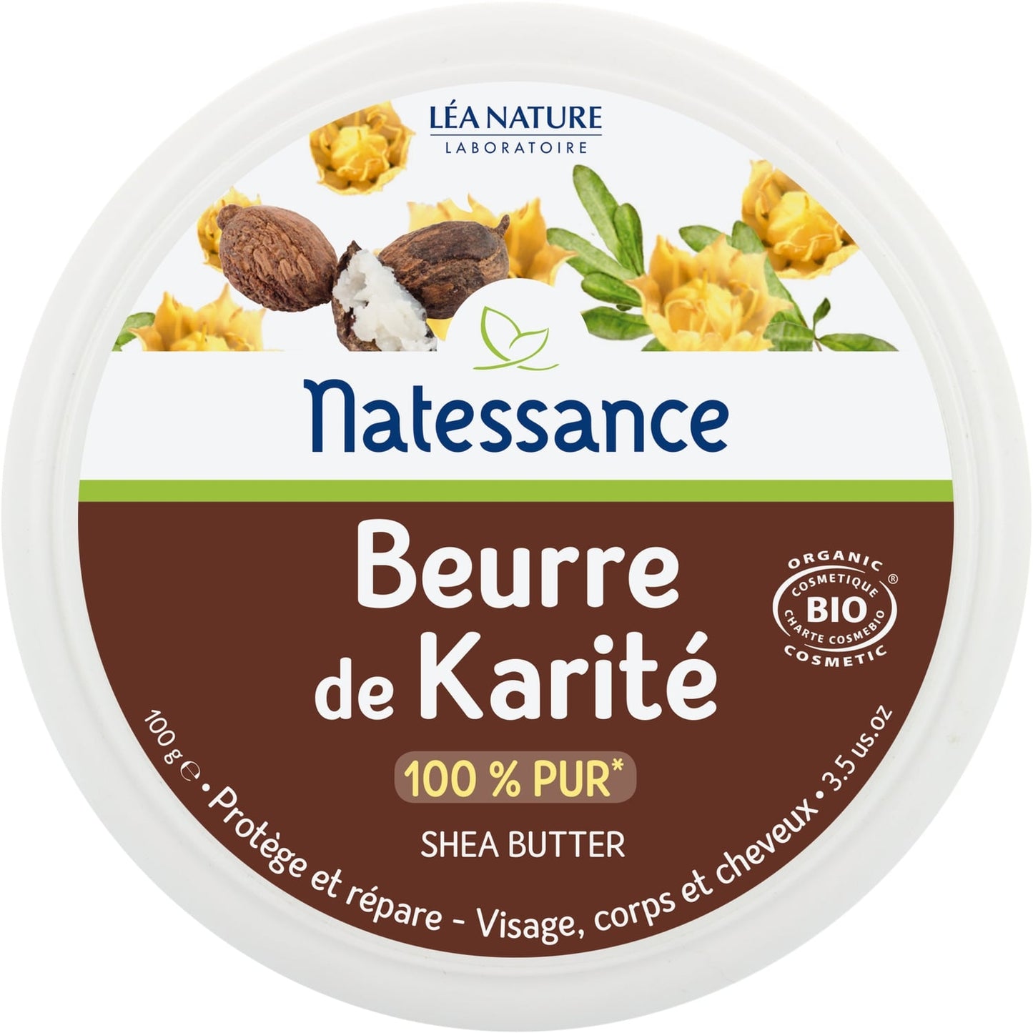 Beurre Corps Nourrissant Protecteur Adoucissant Bio NATESSANCE 