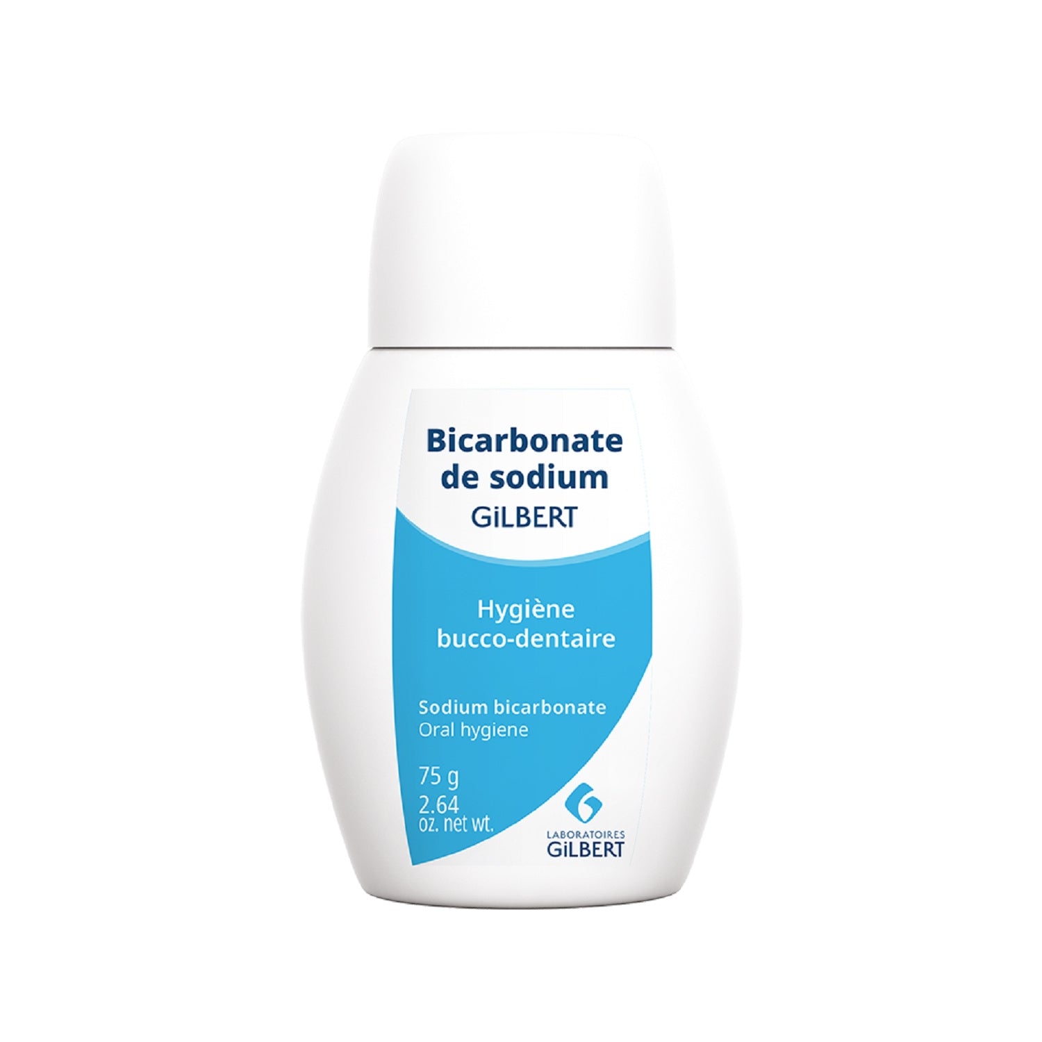 Poudre dentaire Bicarbonate de soude LABORATOIRES GILBERT 