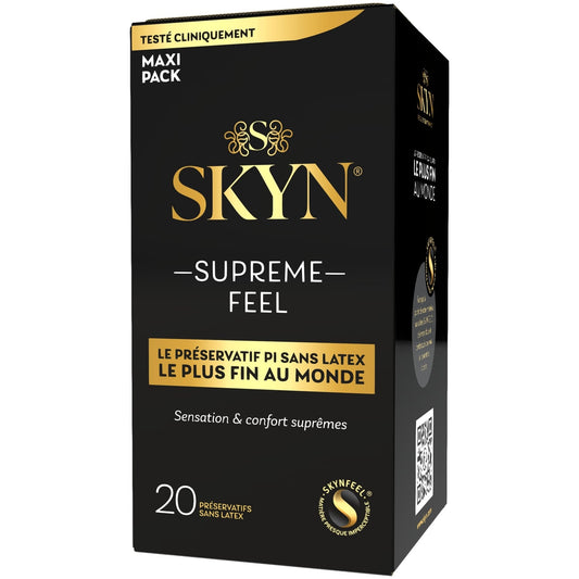 Préservatifs Supreme Feel Sensation et Confort SKYN 