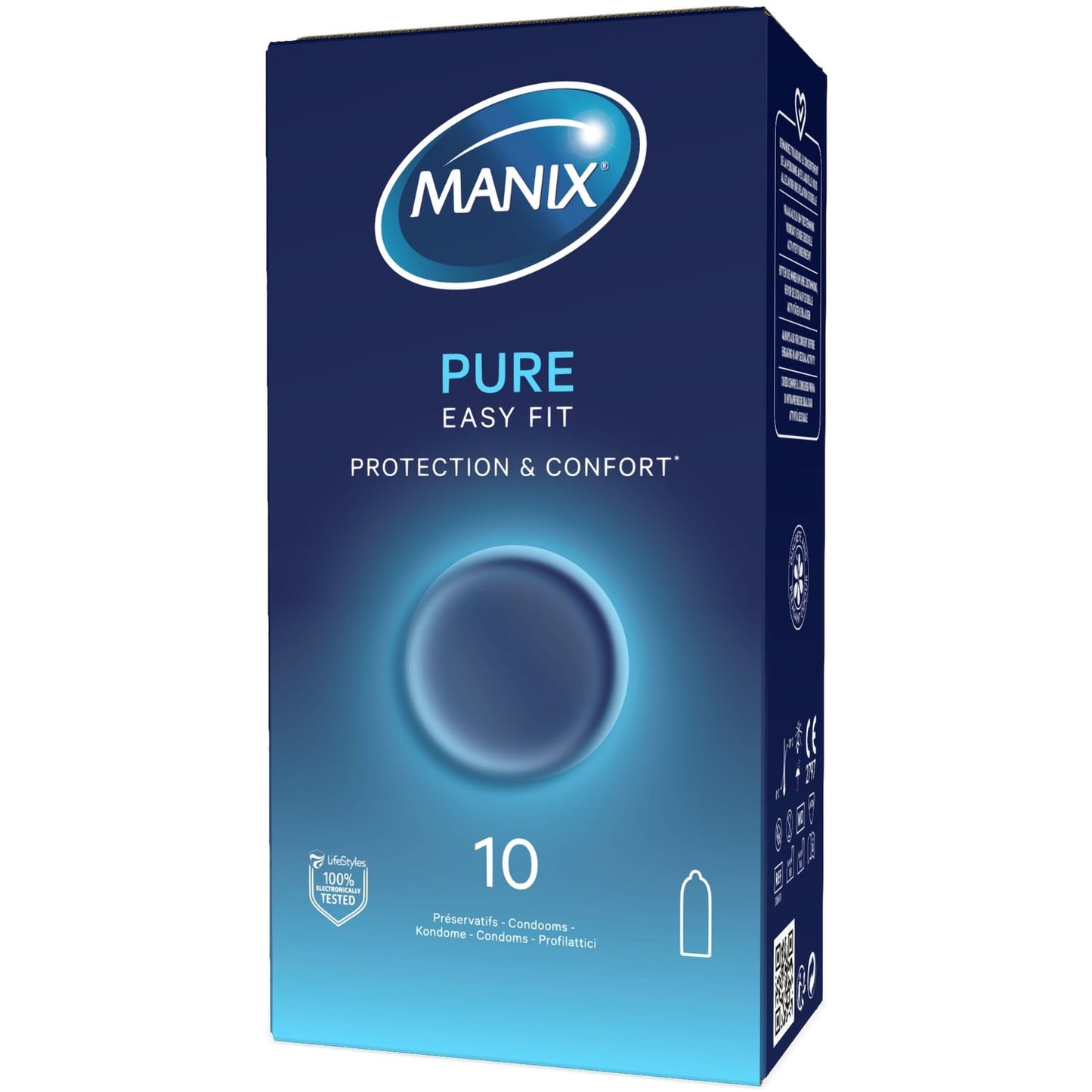 Préservatifs Easy Fit Pure MANIX 
