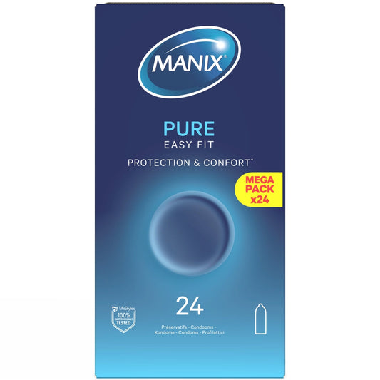Préservatifs Easy Fit Pure MANIX 