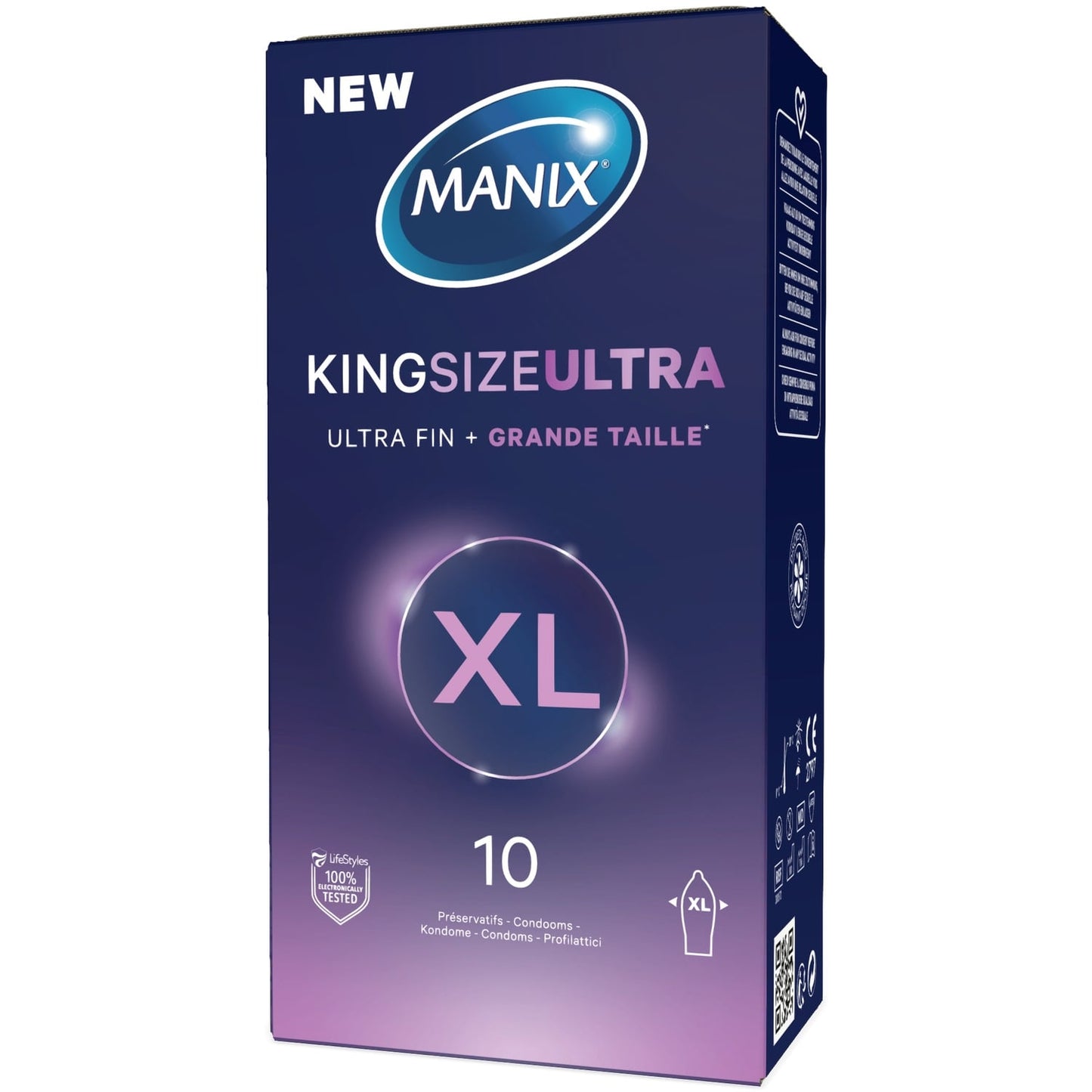 Préservatifs Taille Large Ultra Doux Skynfeel MANIX 