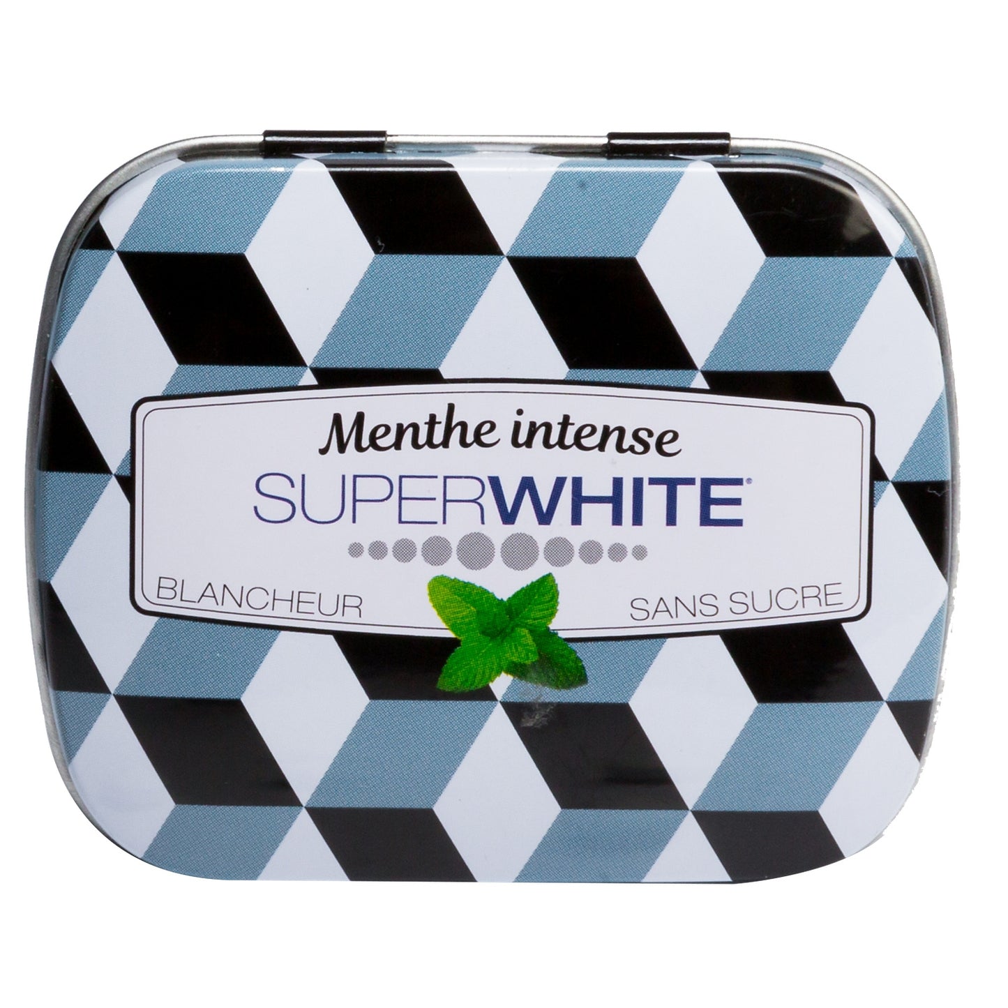 Pastilles Menthe Intense Sans Sucre Black Edition SUPERWHITE 
