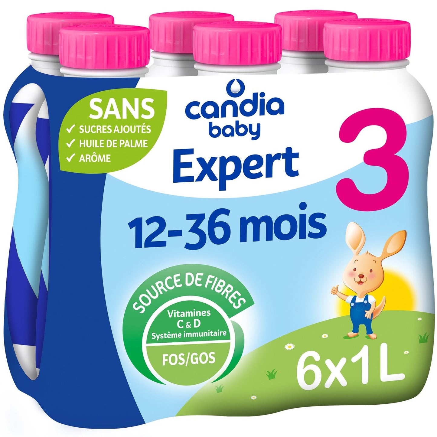 Lait Bébé Liquide 3ème Âge Dès 10 Mois Nature Expert CANDIA BABY