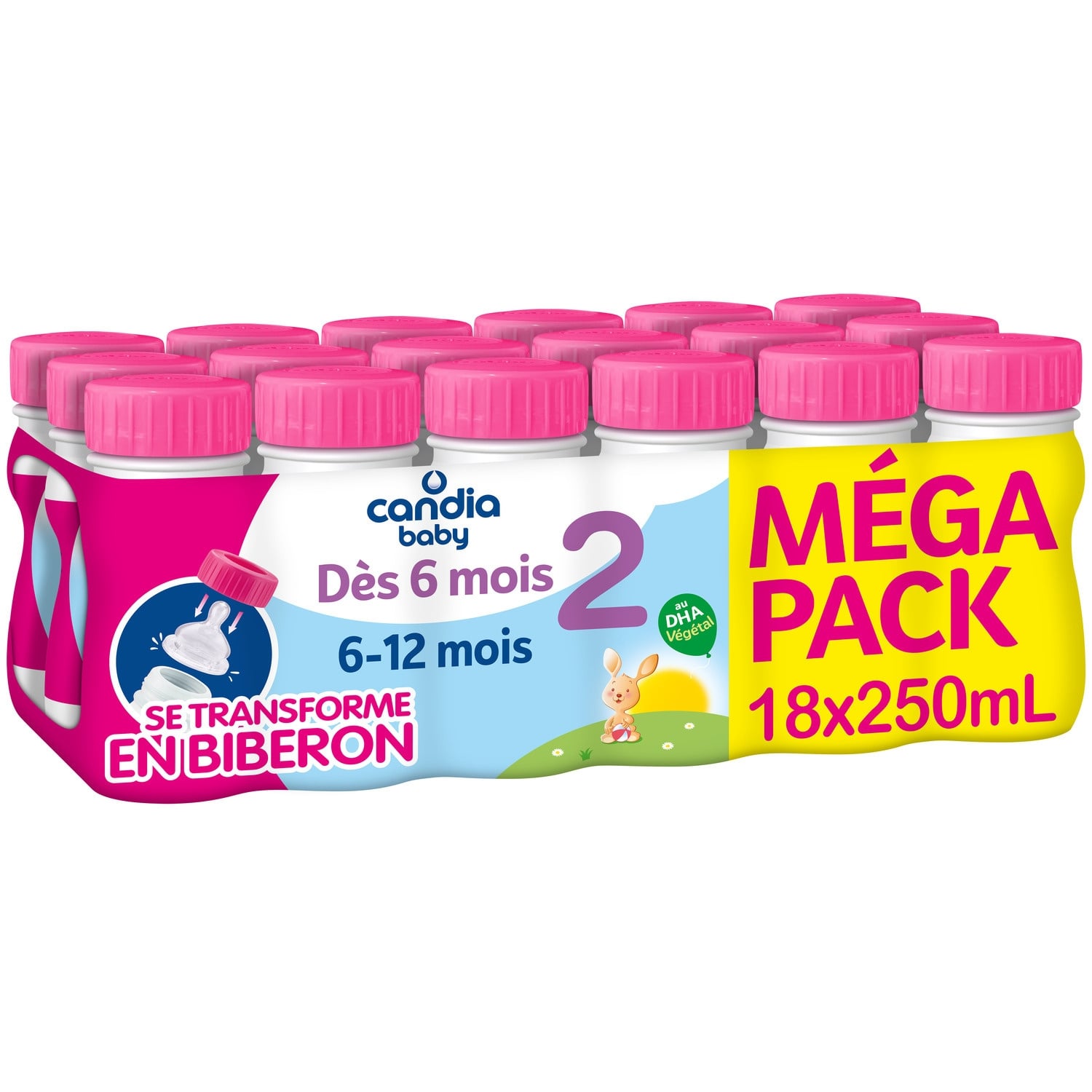 Lait bébé liquide 2ème âge Dès 6 Mois CANDIA BABY 