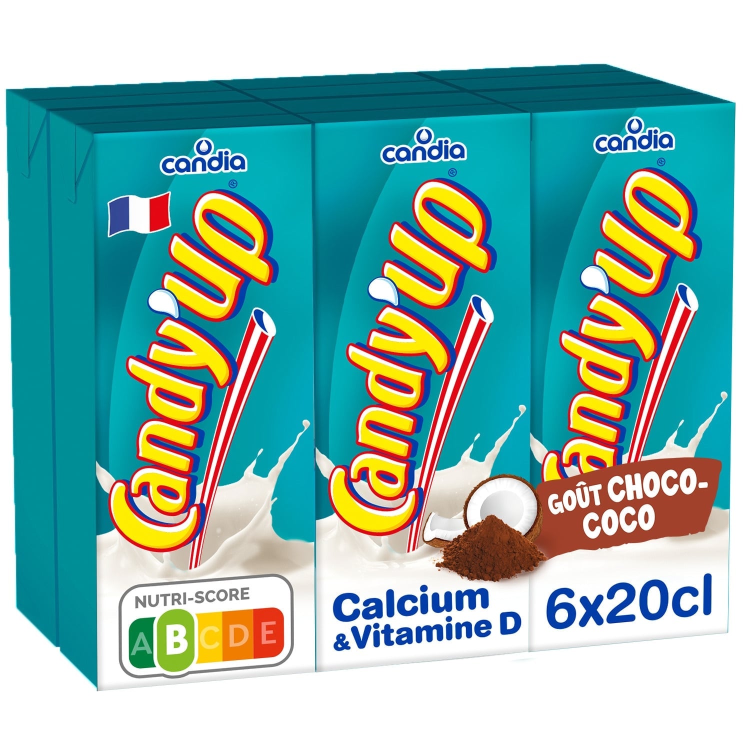 Boisson Lactée Chocolat Coco CANDY'UP 