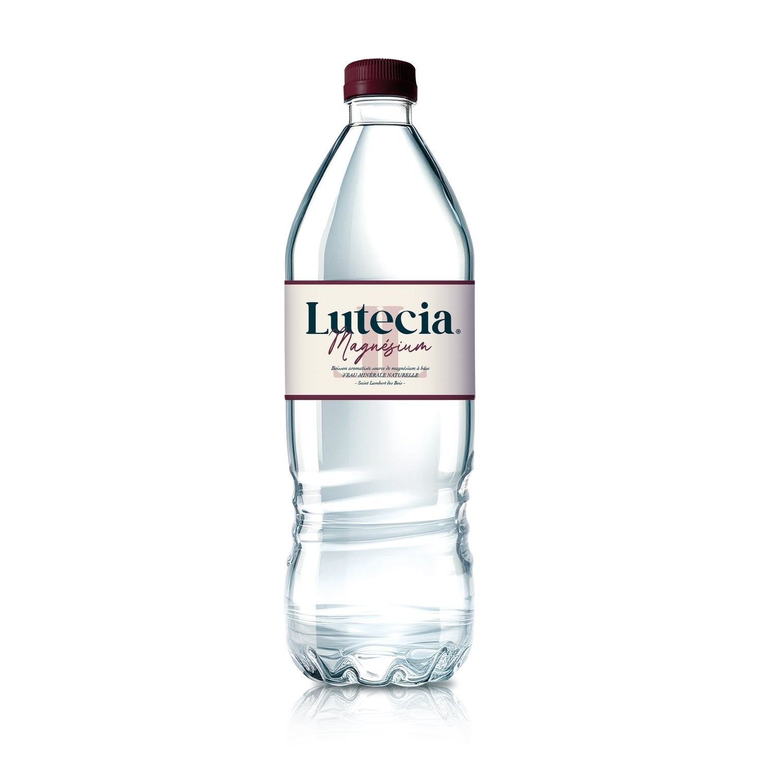 Boisson Aromatisée de Magnésium à Base d'Eau Minérale LUTECIA la bouteille de 1L
