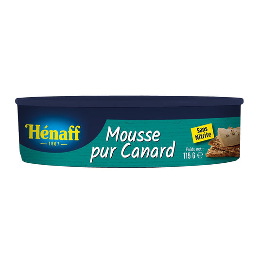 Mousse de Canard Qualité Supérieure HENAFF la boite de 115 g