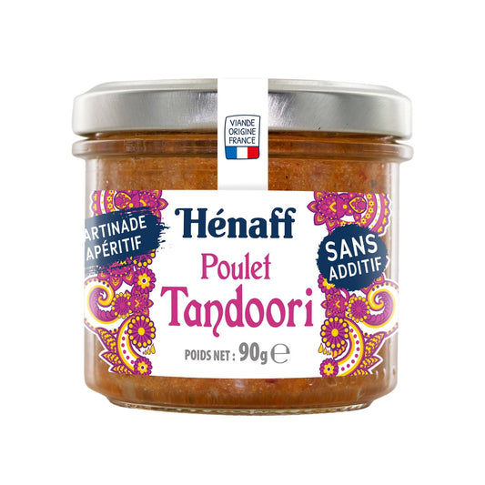 Tartinable Poulet Tandoori HENAFF la boite de 90g