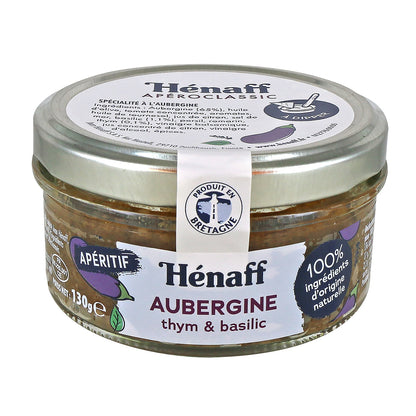 Tartinable Aubergine Thym et Basilic HENAFF