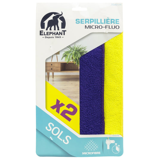 Serpillière Micro-Fluo X2 ELEPHANT