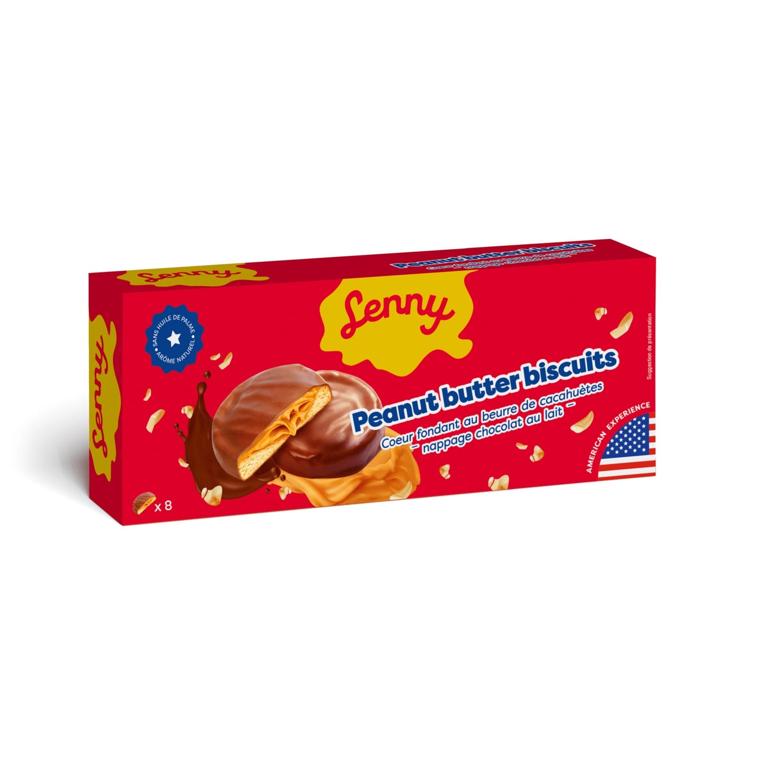 Biscuits beurre de cacahuète LENNY 