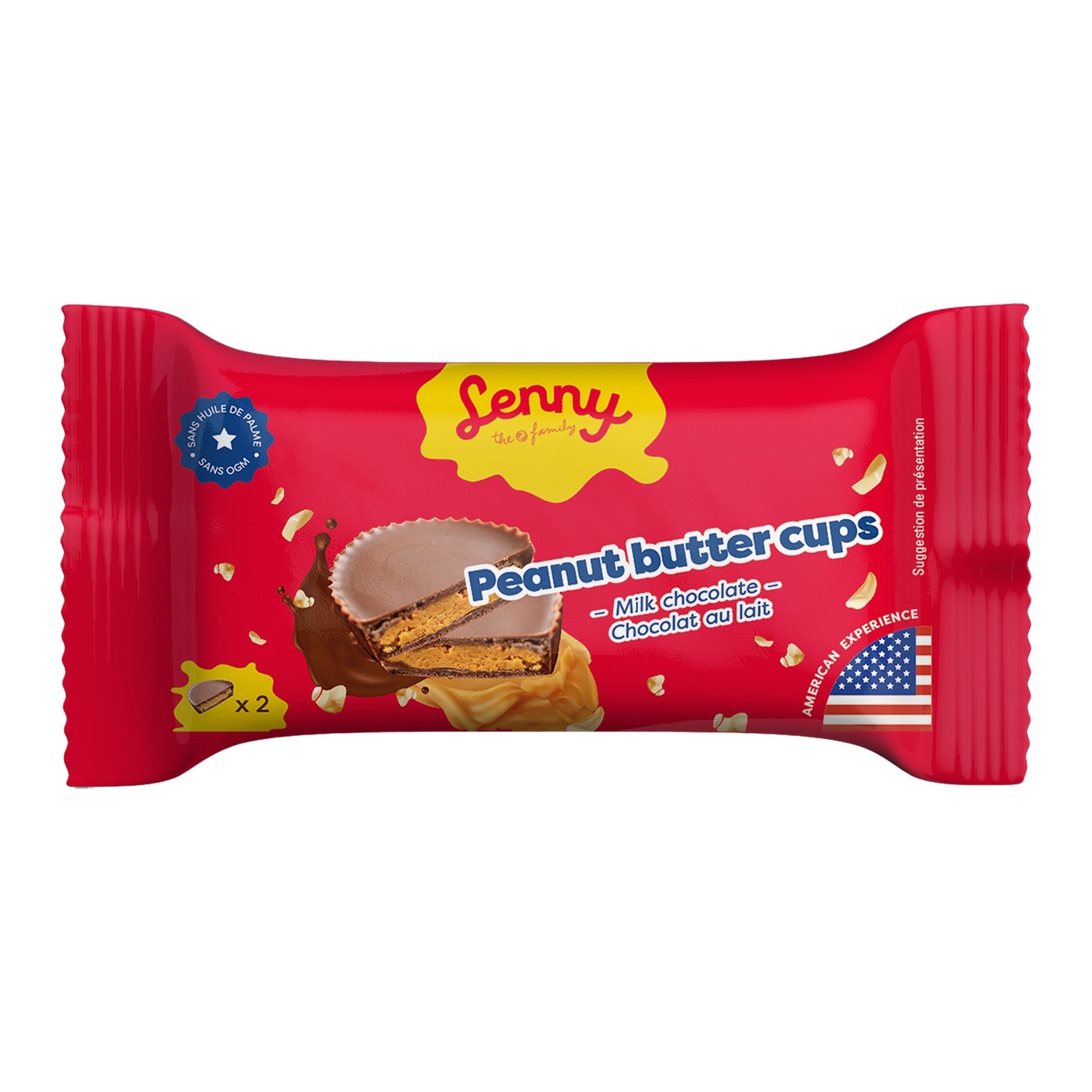 LENNY THE FAMILY Peanut Butter Chocolate Bar