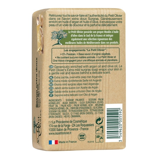 Extra Gentle Solid Soap with Argan Oil LE PETIT OLIVIER