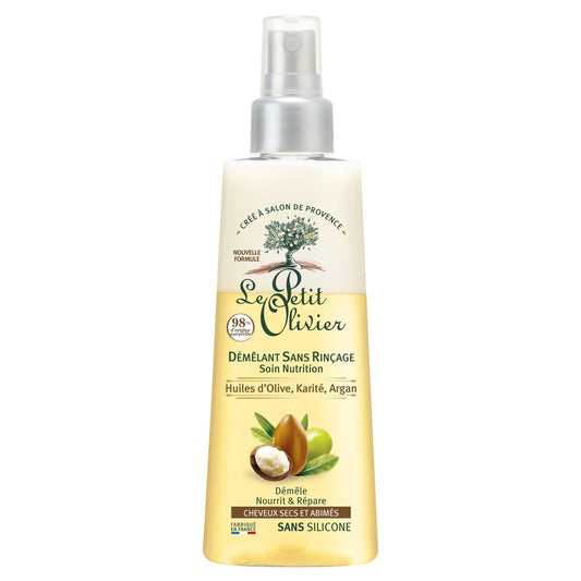 Nourishing Leave-In Conditioner for Children for Dry and Damaged Hair with Olive, Shea and Argan Oils LE PETIT OLIVIER