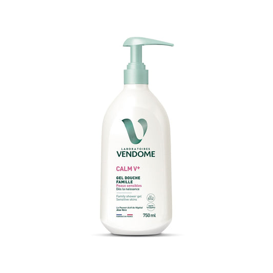 Gel Douche Famille Peaux Sensibles Aloe Vera Bio VENDOME le flacon de 750mL
