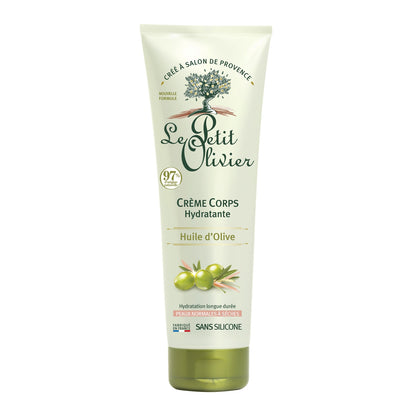Crème Corps Peau Sèche et Sensible Hydratante Huile d'Olive LE PETIT OLIVIER 