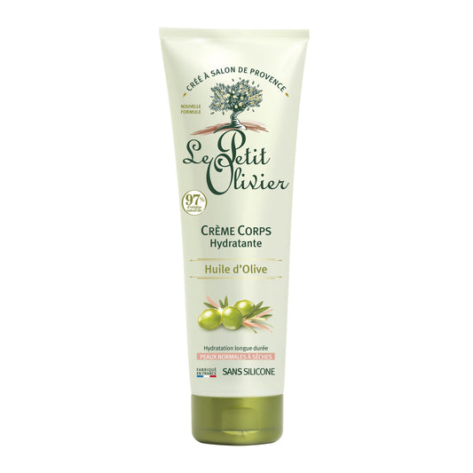 Crème Corps Peau Sèche et Sensible Hydratante Huile d'Olive LE PETIT OLIVIER 