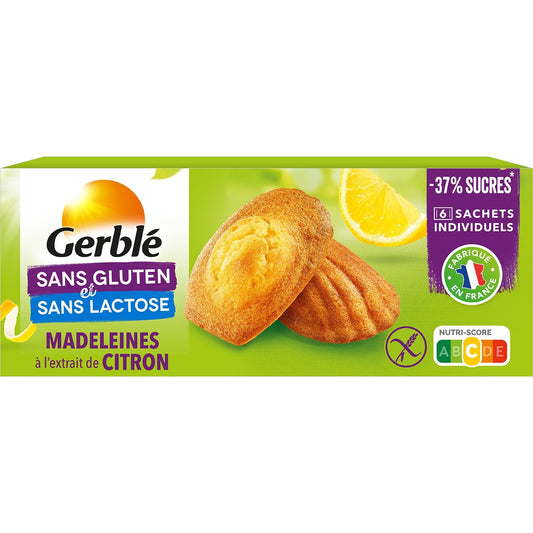 GERBLE Gluten-Free Lemon Madeleine