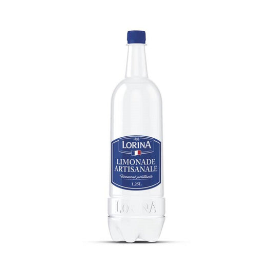 Limonade Artisanale Arôme Naturelle de Citron LORINA la bouteille d'1,25L