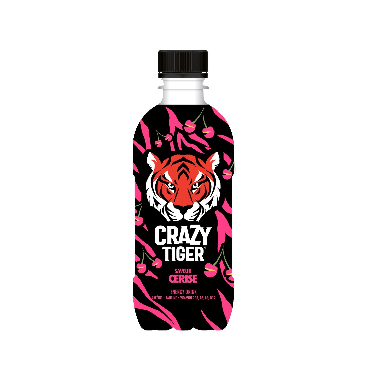 Boisson Énergisante Cerise CRAZY TIGER 