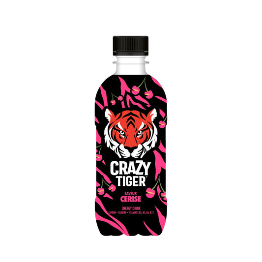 Boisson Énergisante Cerise CRAZY TIGER 