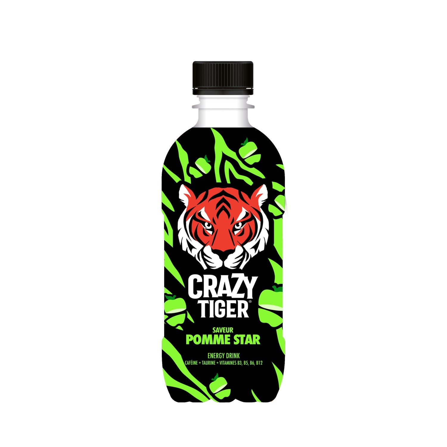 Boisson Énergisante Pomme Star CRAZY TIGER 