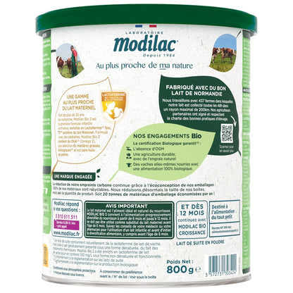MODILAC Organic Baby Milk Powder 2nd Age