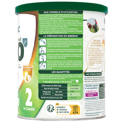 MODILAC Organic Baby Milk Powder 2nd Age