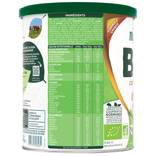 MODILAC Organic Growth Powdered Baby Milk
