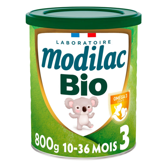 MODILAC Organic Growth Powdered Baby Milk