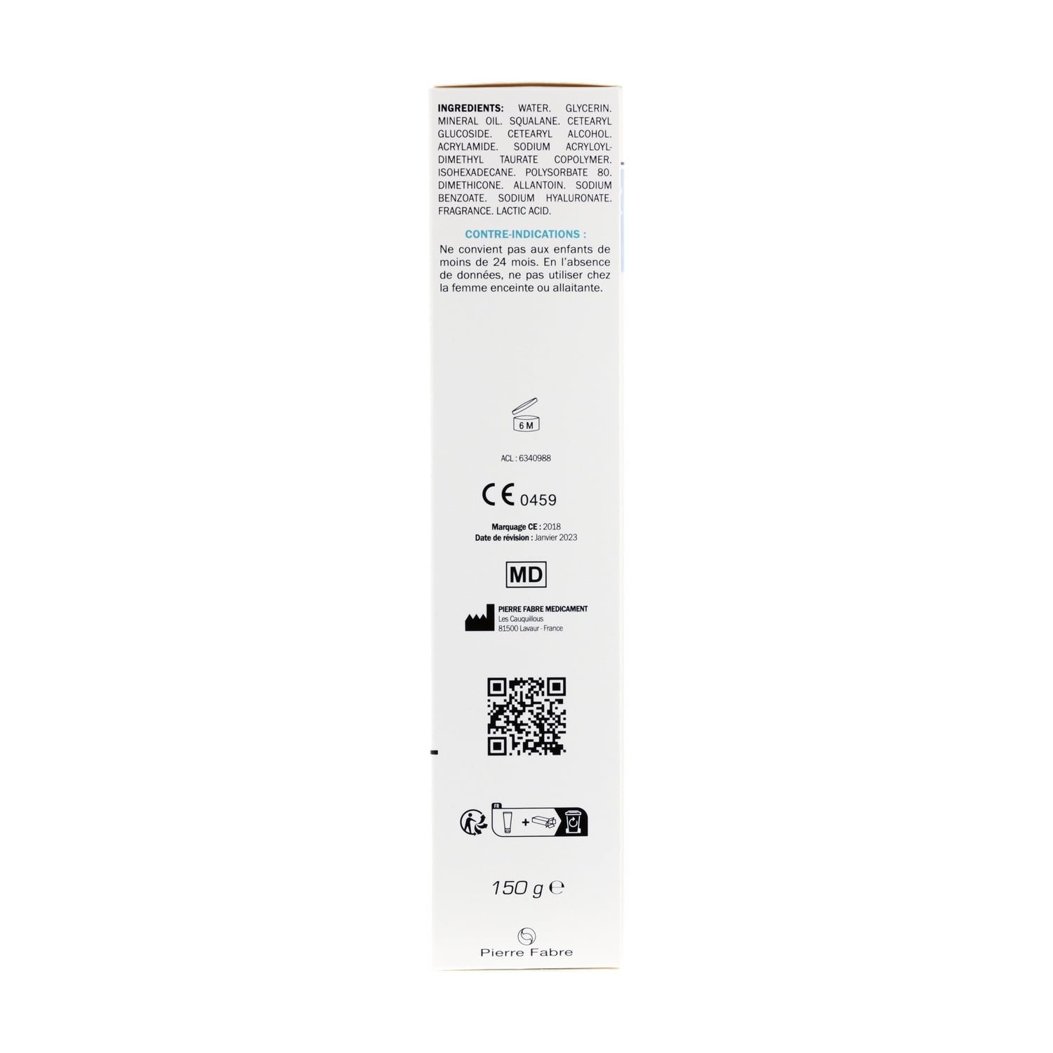 Gel Corps Apaise et Répare Brûlures et Coups de Soleil DEXERYL 