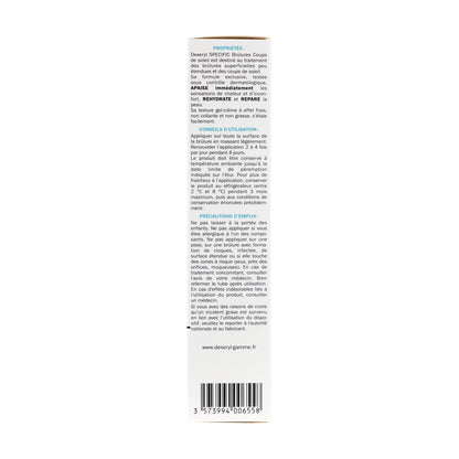 Gel Corps Apaise et Répare Brûlures et Coups de Soleil DEXERYL 