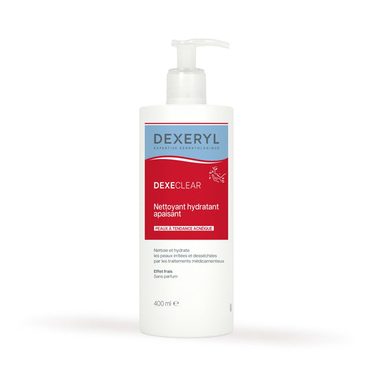 Gel Visage Corps Peaux Sèches à Atopiques Hydratant Apaisant Anti-irritations Anti-grattage DEXECLEAR 