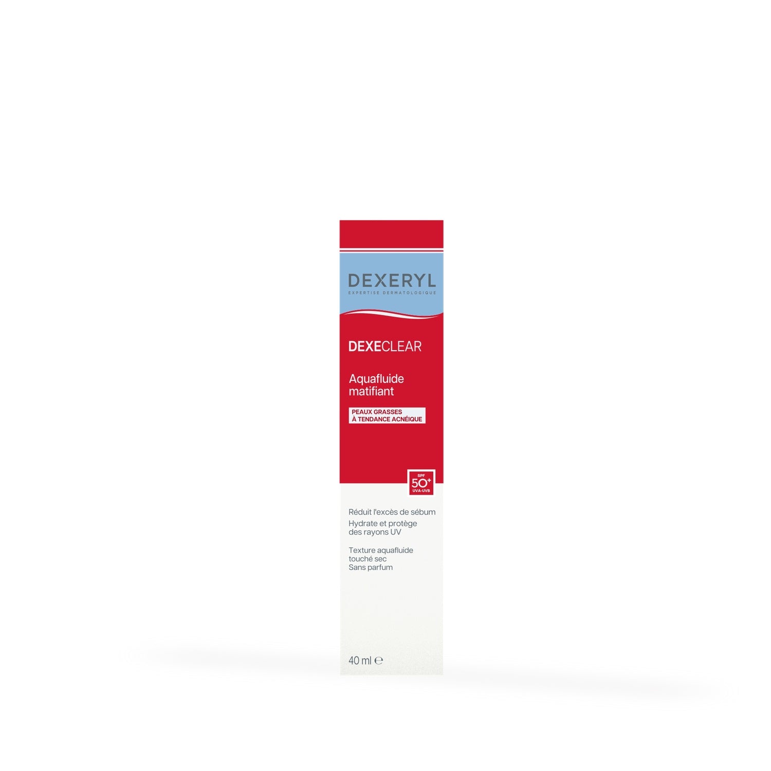 Aquafluide Matifiant Peaux Grasses À Tendance Acnéique Spf 50+ Sans Parfum DEXELEAR DEXERYL 