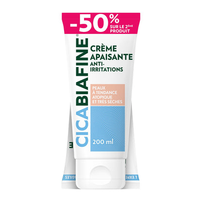 Crème Corps Anti-irritations Hydratante Peaux Extra Sèches CICABIAFINE 