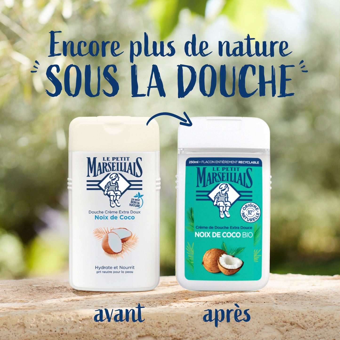 Gel Douche Noix de Coco Bio LE PETIT MARSEILLAIS