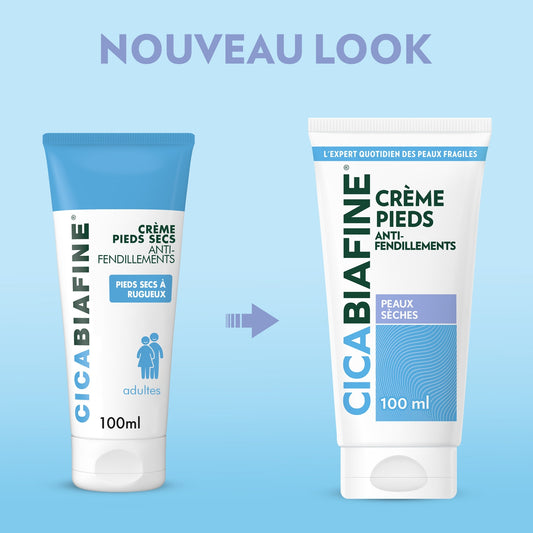Crème pieds Secs Hydrate Intensément Adoucit CICABIAFINE 
