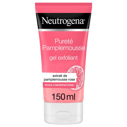 NEUTROGENA Visibly Clear Facial Cleansing Gel, Pink Grapefruit Scent