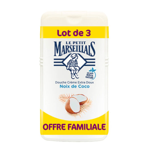 Gel Douche au Beurre de Coco LE PETIT MARSEILLAIS