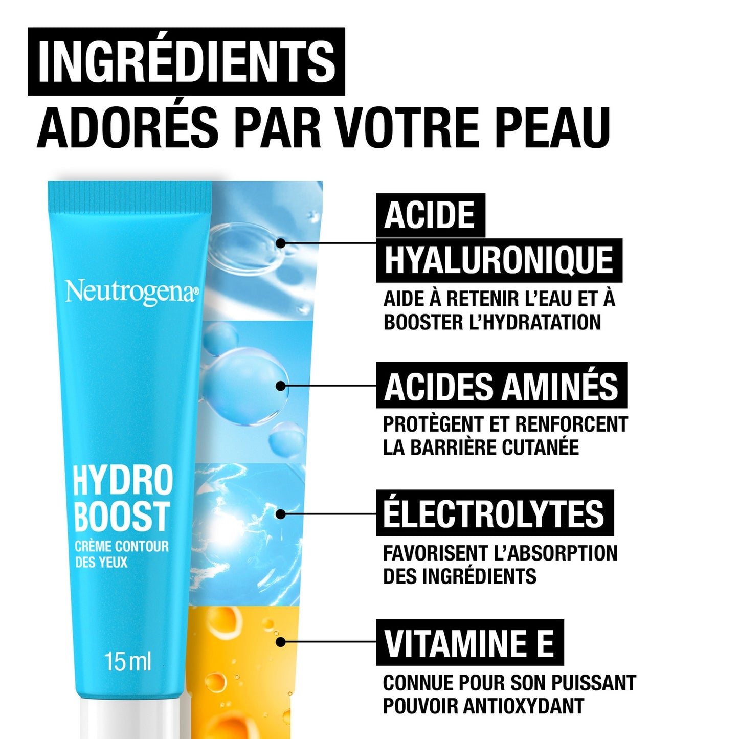Crème Contour des Yeux Hydratant Anti-Fatigue Hydro Boost NEUTROGENA