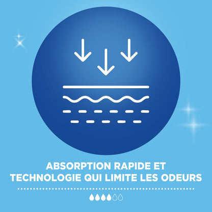 Serviettes Hygiéniques Sans Ailettes Super Maxi Confort VANIA