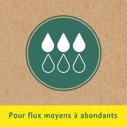 NETT 100 % Bio-Baumwolle, normale Tampons ohne Applikator