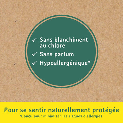 NETT 100 % Bio-Baumwolle, normale Tampons ohne Applikator