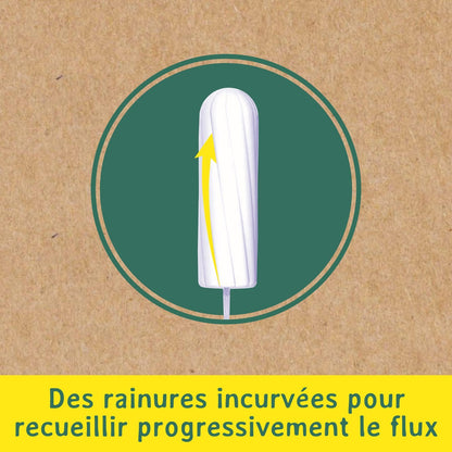 NETT 100 % Bio-Baumwolle, normale Tampons ohne Applikator