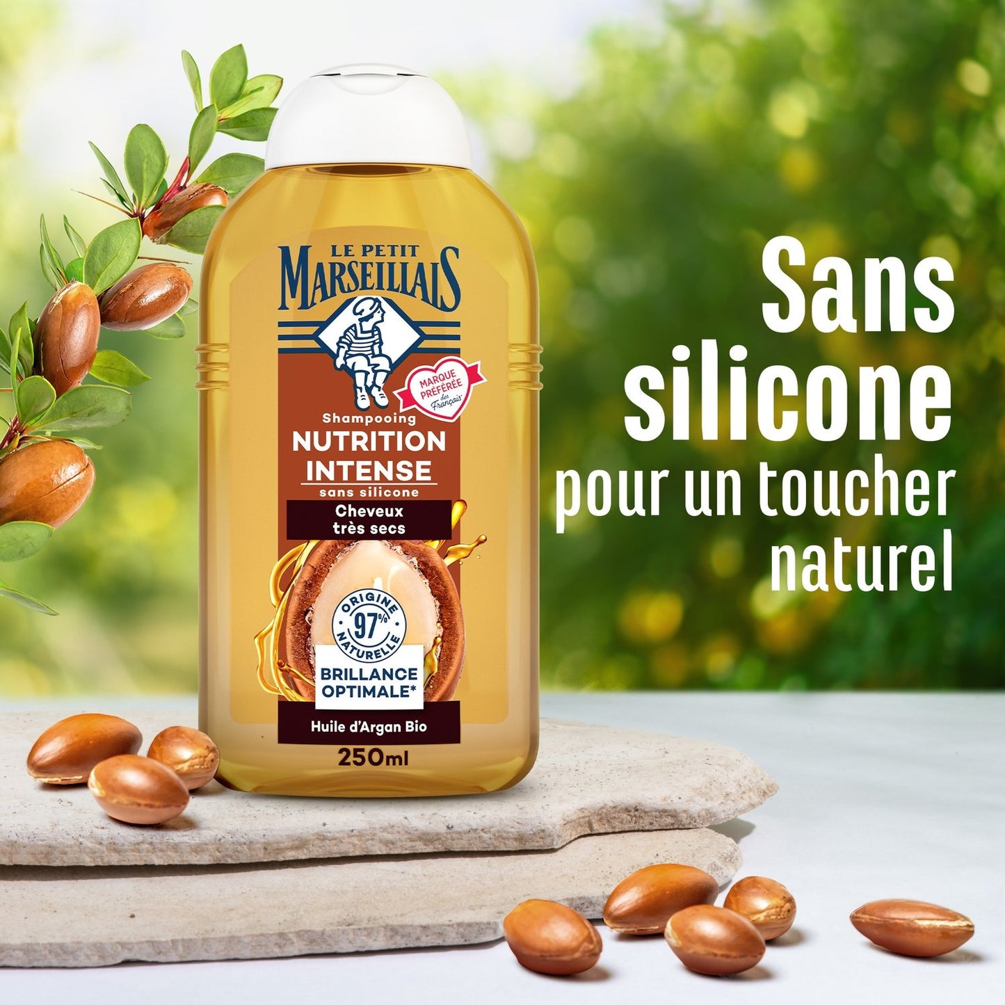 Calendula and Argan Shampoo LE PETIT MARSEILLAIS